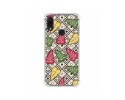 Funda Silicona Antigolpes para Xiaomi Redmi Note 7 diseño Flores 11 Dibujos