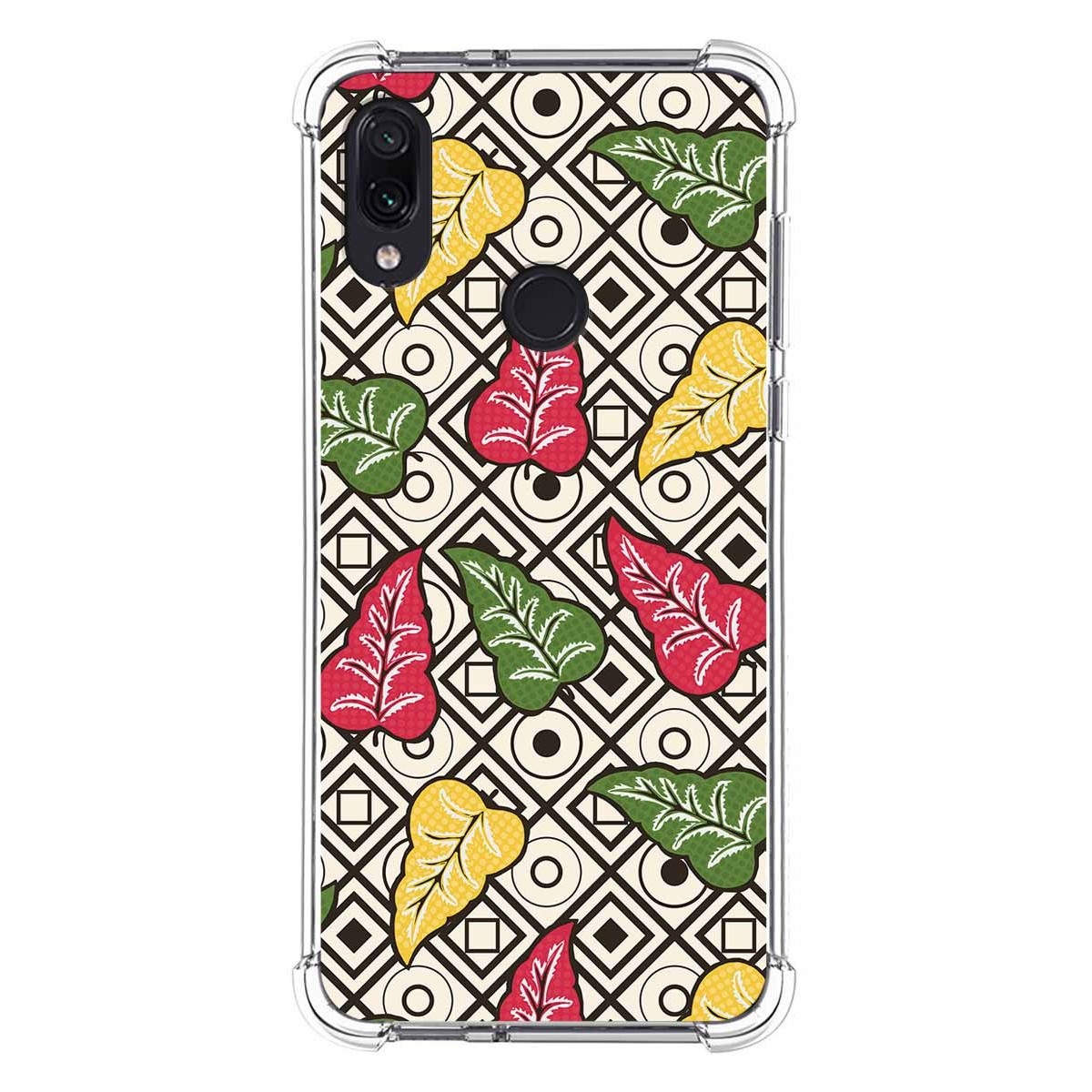 Funda Silicona Antigolpes para Xiaomi Redmi Note 7 diseño Flores 11 Dibujos