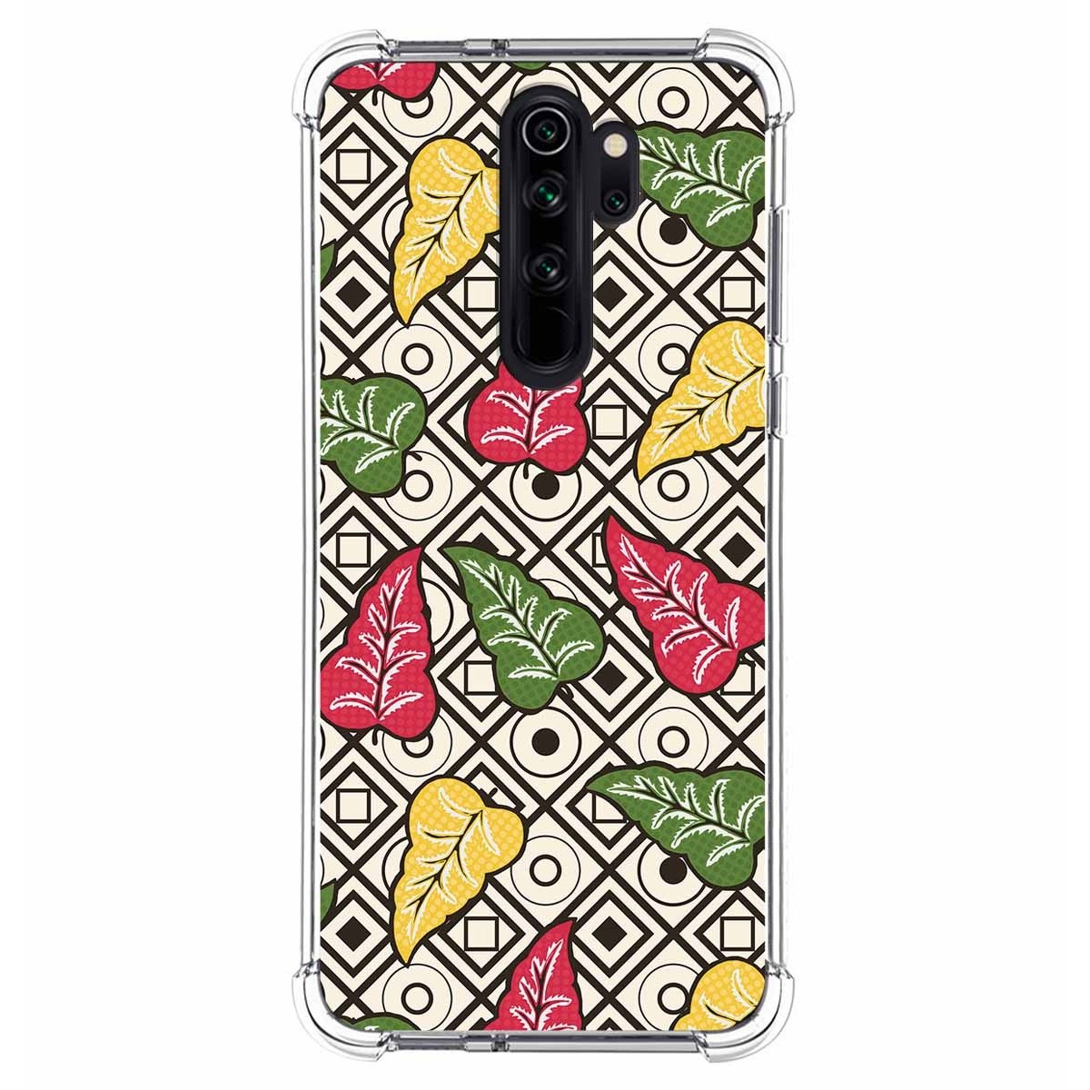Funda Silicona Antigolpes para Xiaomi Redmi Note 8 Pro diseño Flores 11 Dibujos
