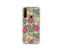 Funda Silicona Antigolpes para Xiaomi Redmi Note 8T diseño Flores 11 Dibujos