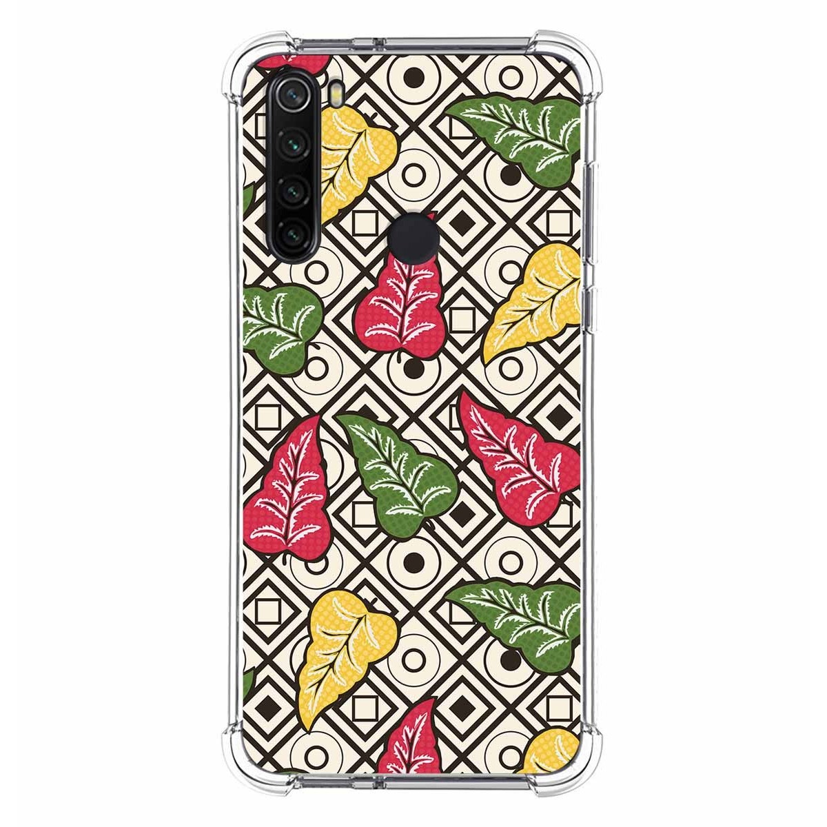 Funda Silicona Antigolpes para Xiaomi Redmi Note 8T diseño Flores 11 Dibujos