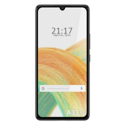 Protector Cristal Templado Completo 5D Full Glue Negro para Samsung Galaxy A33 5G Vidrio 2