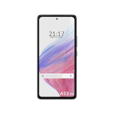 Protector Cristal Templado Completo 5D Full Glue Negro para Samsung Galaxy A53 5G Vidrio