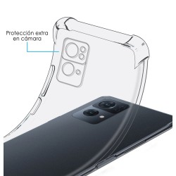 Funda Silicona Antigolpes Transparente para Oppo Reno 7 Pro 5G 2