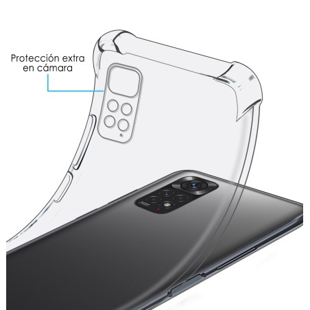 Funda Silicona Antigolpes Transparente para Xiaomi Redmi Note 11 / 11s
