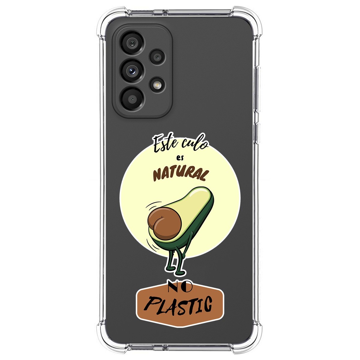 Funda Silicona Antigolpes para Samsung Galaxy A33 5G diseño Culo Natural Dibujos