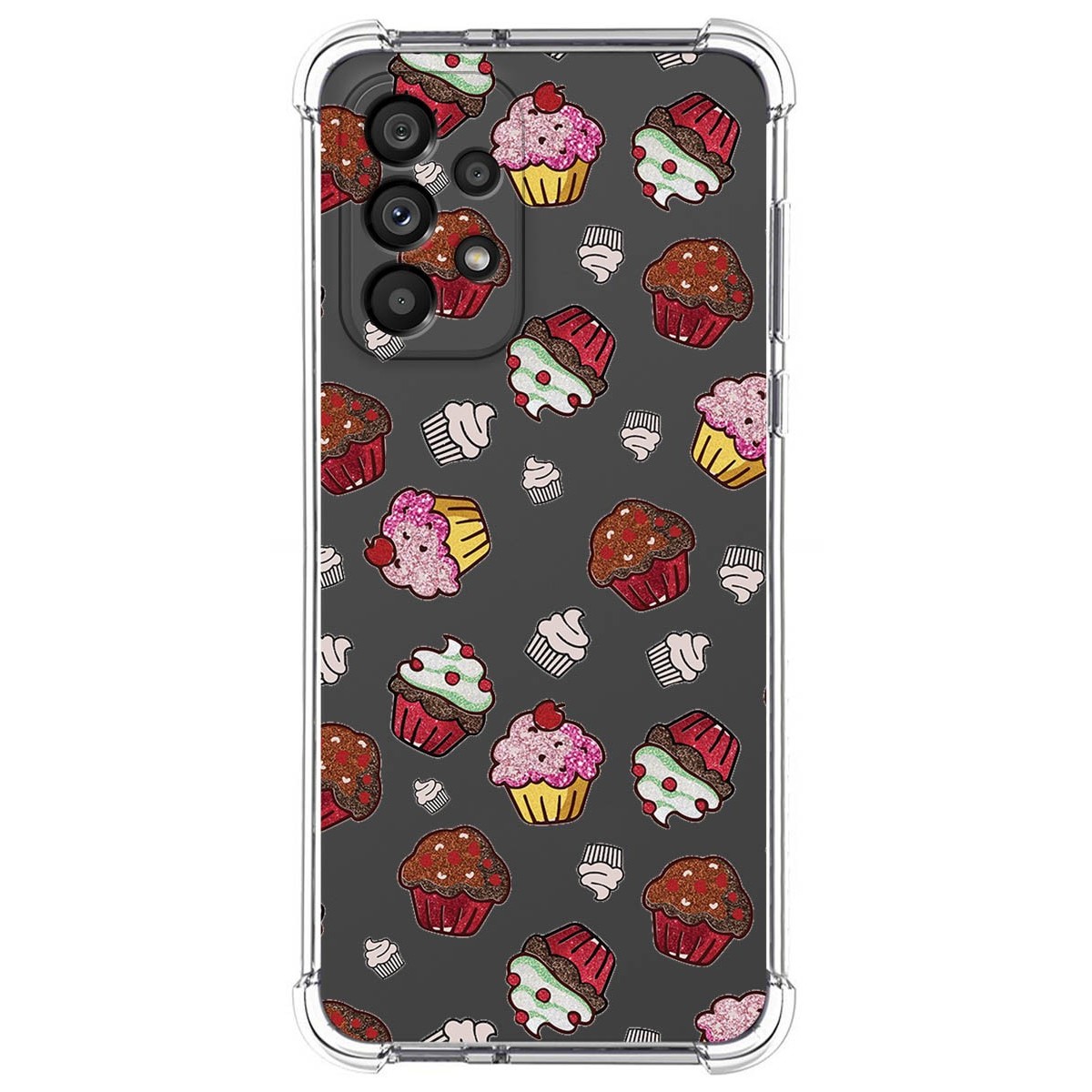 Funda Silicona Antigolpes para Samsung Galaxy A33 5G diseño Muffins Dibujos