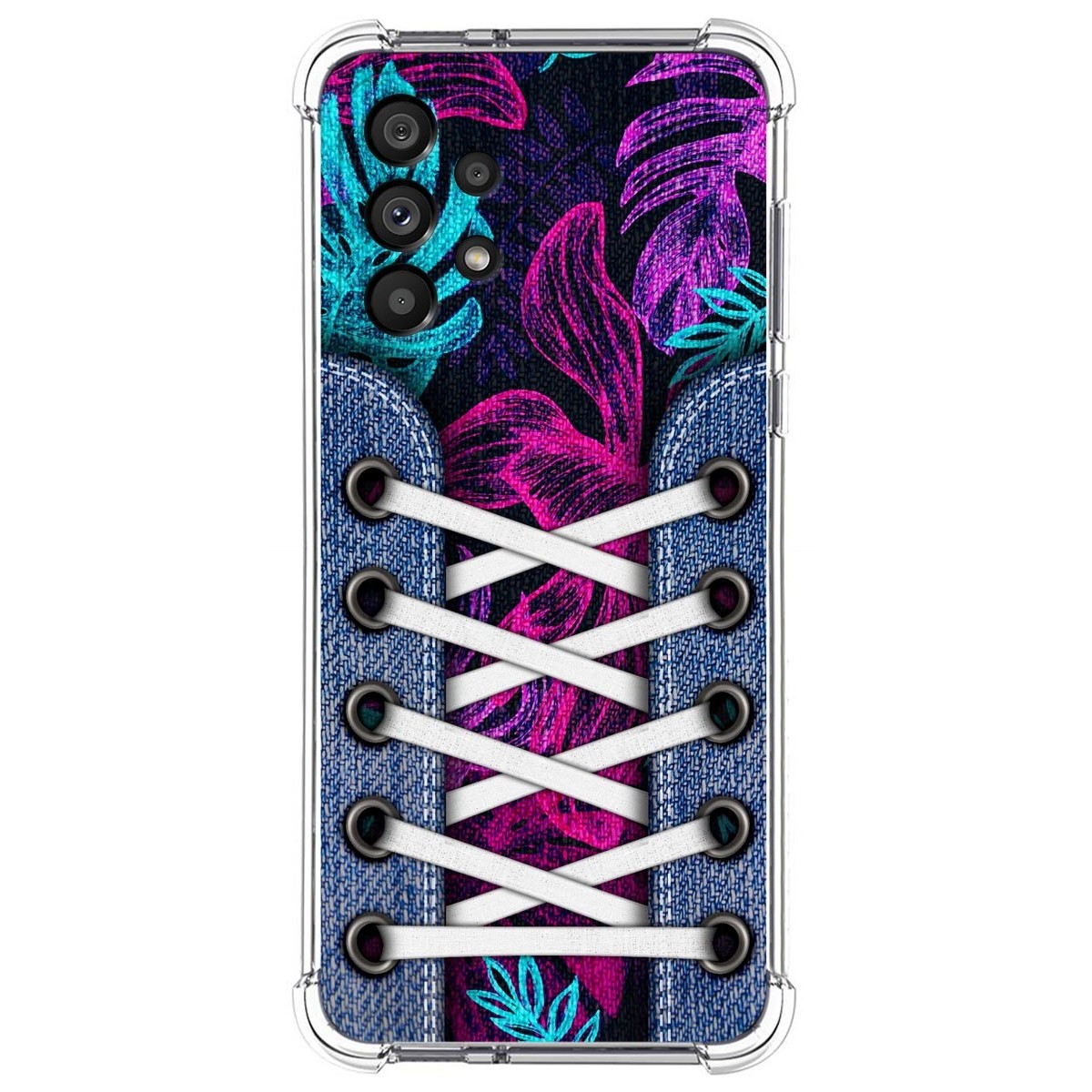 Funda Silicona Antigolpes para Samsung Galaxy A33 5G diseño Zapatillas 07 Dibujos