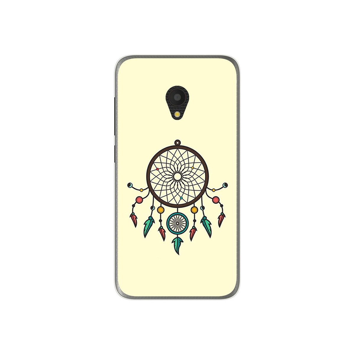 Funda Gel Tpu para Alcatel U5 (3G) Diseño Atrapasueños Dibujos