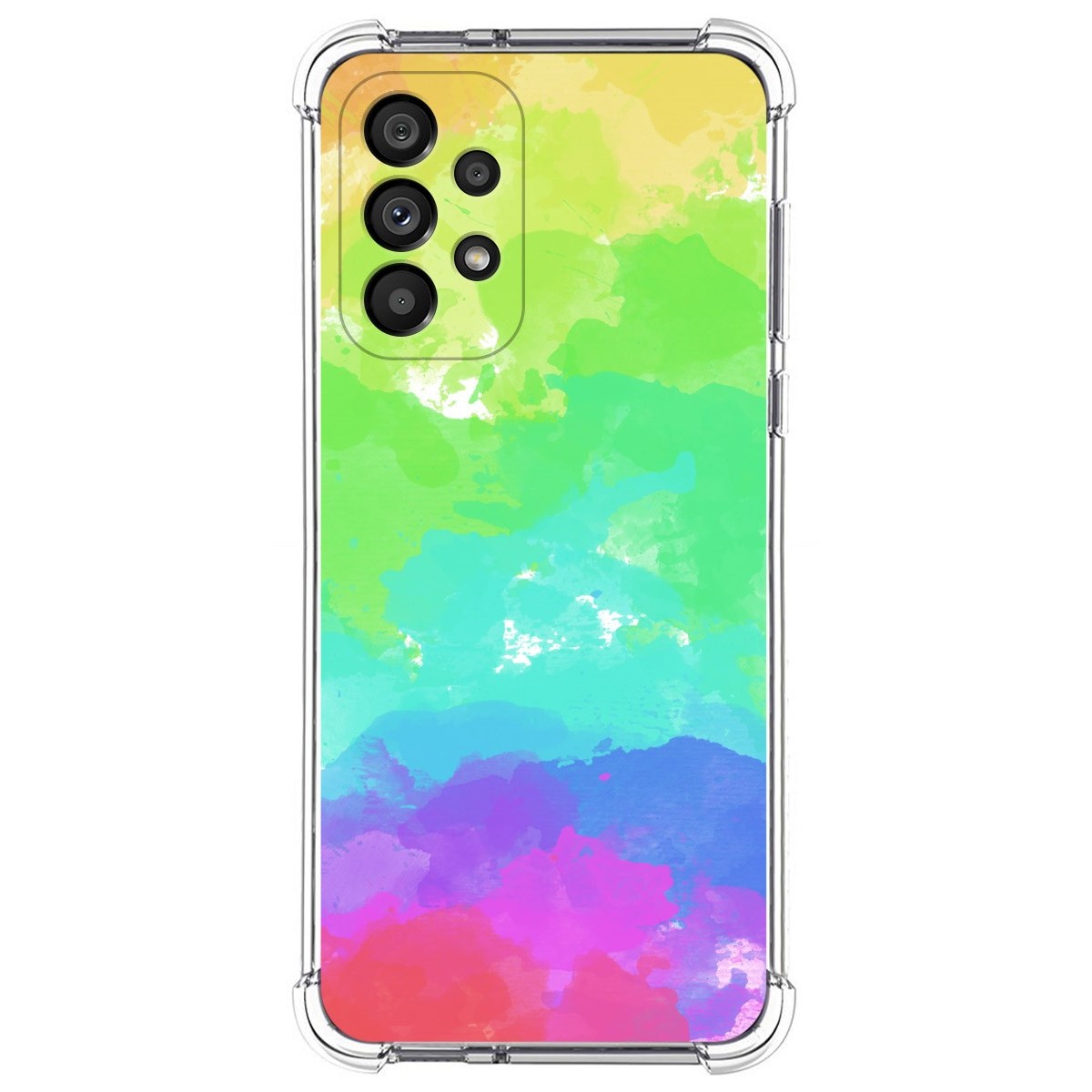 Funda Silicona Antigolpes para Samsung Galaxy A33 5G diseño Acuarela 03 Dibujos