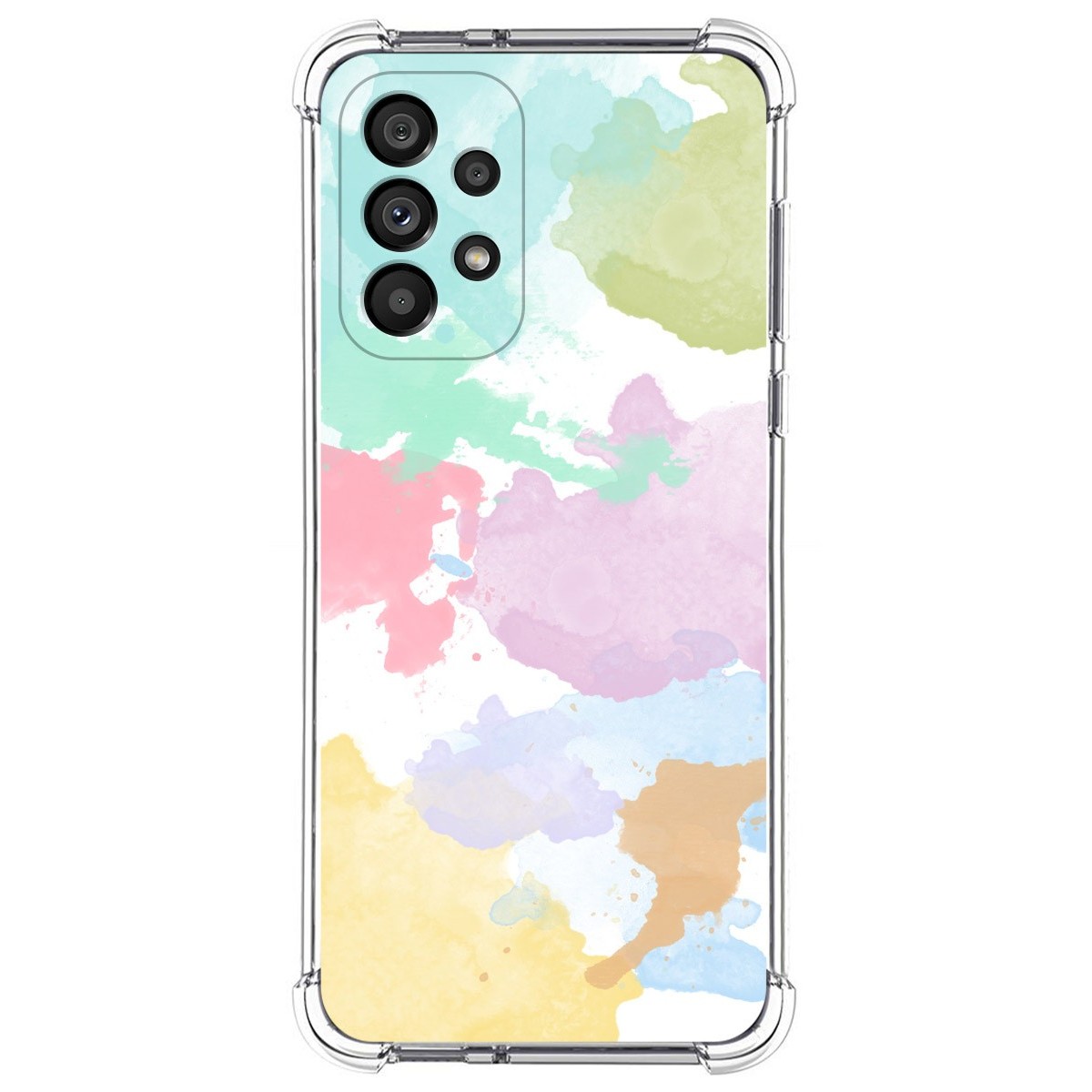 Funda Silicona Antigolpes para Samsung Galaxy A33 5G diseño Acuarela 11 Dibujos
