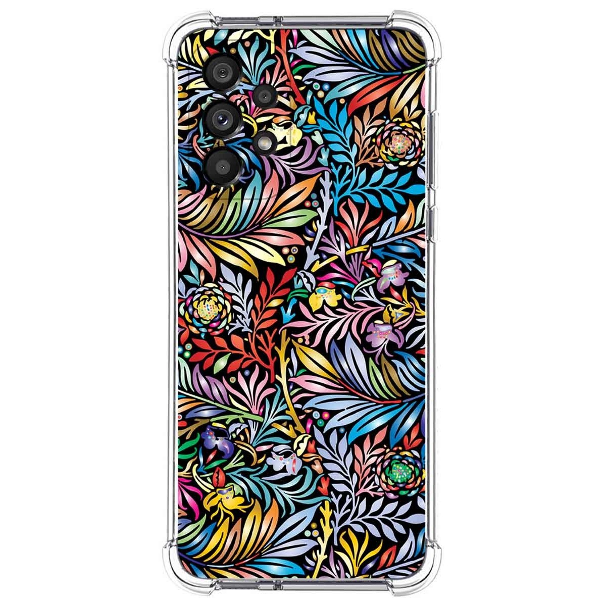 Funda Silicona Antigolpes para Samsung Galaxy A33 5G diseño Flores 04 Dibujos