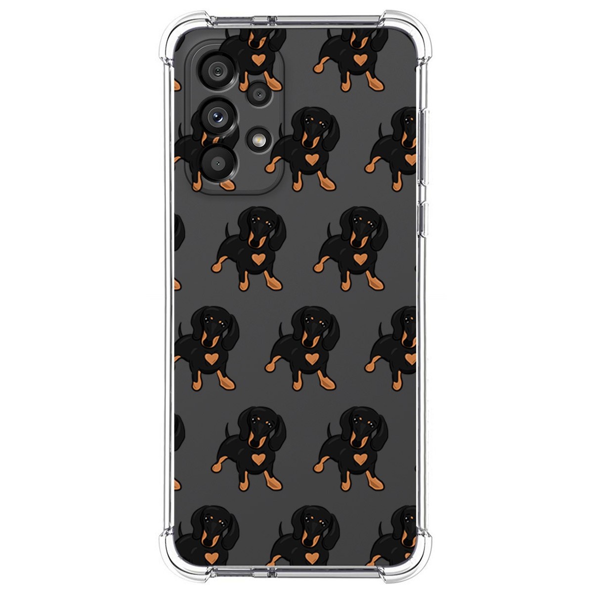 Funda Silicona Antigolpes para Samsung Galaxy A33 5G diseño Perros 10 Dibujos