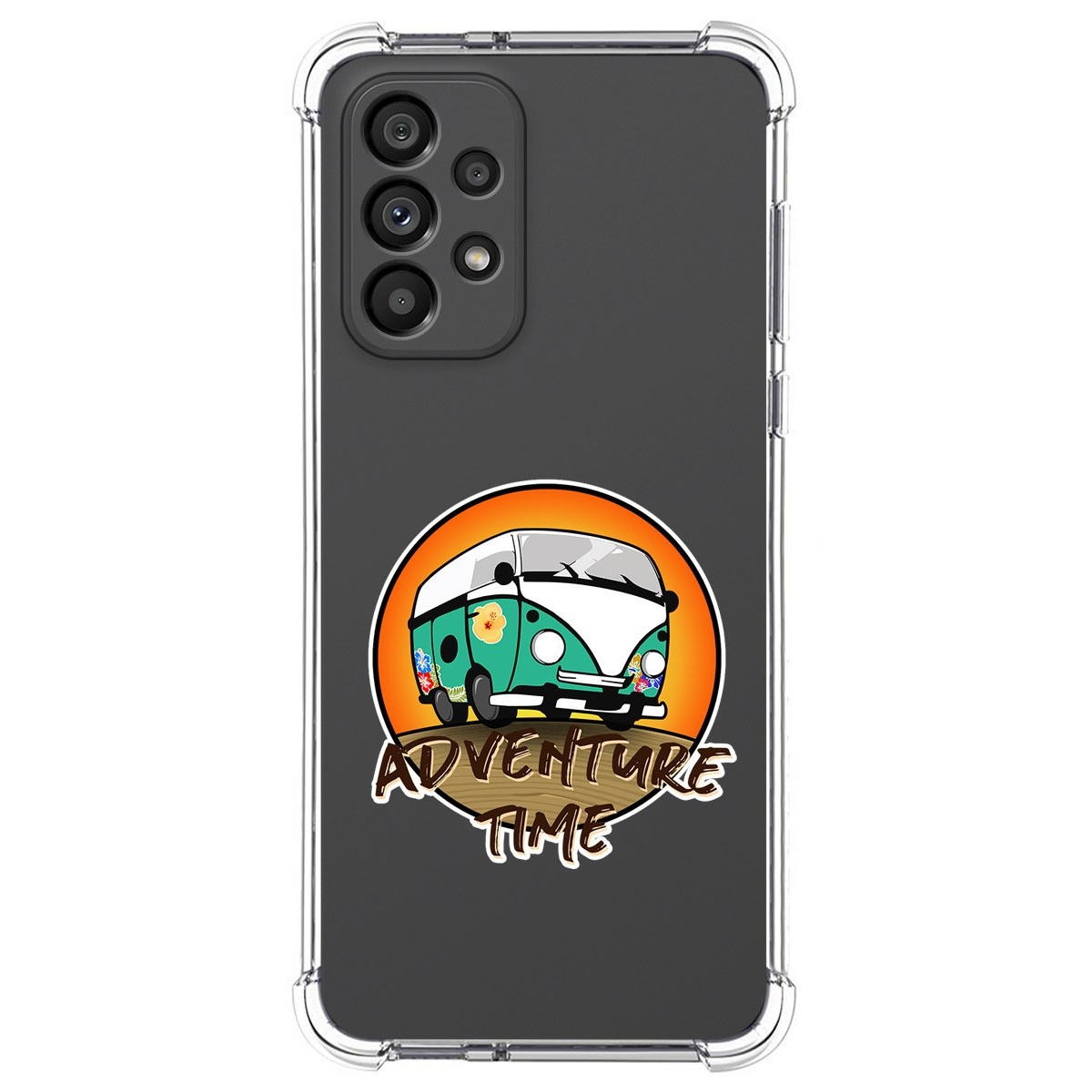 Funda Silicona Antigolpes para Samsung Galaxy A53 5G diseño Adventure Time Dibujos