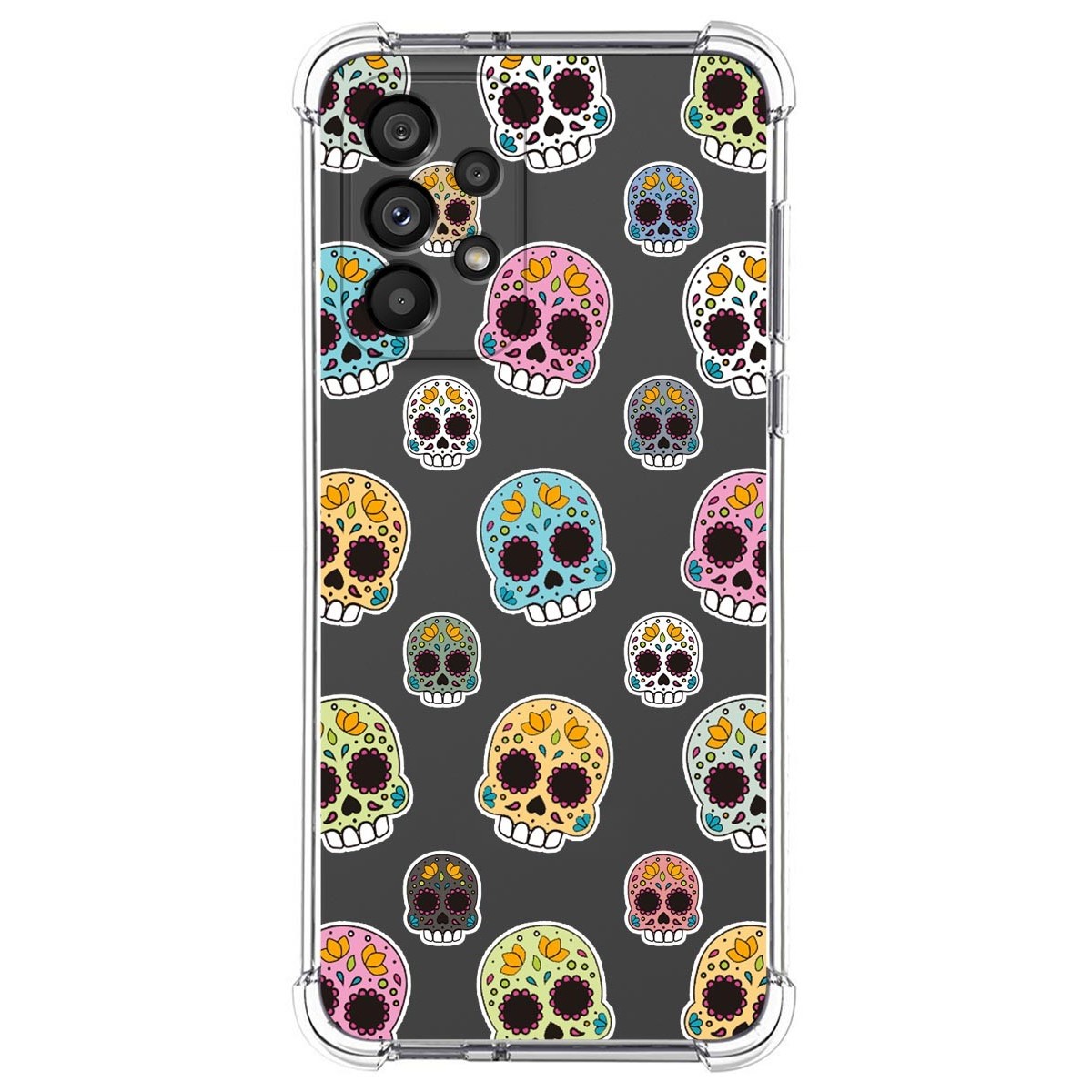 Funda Silicona Antigolpes para Samsung Galaxy A53 5G diseño Catrina Dibujos