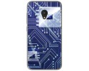 Funda Gel Tpu para Alcatel U5 (3G) Diseño Circuito Dibujos