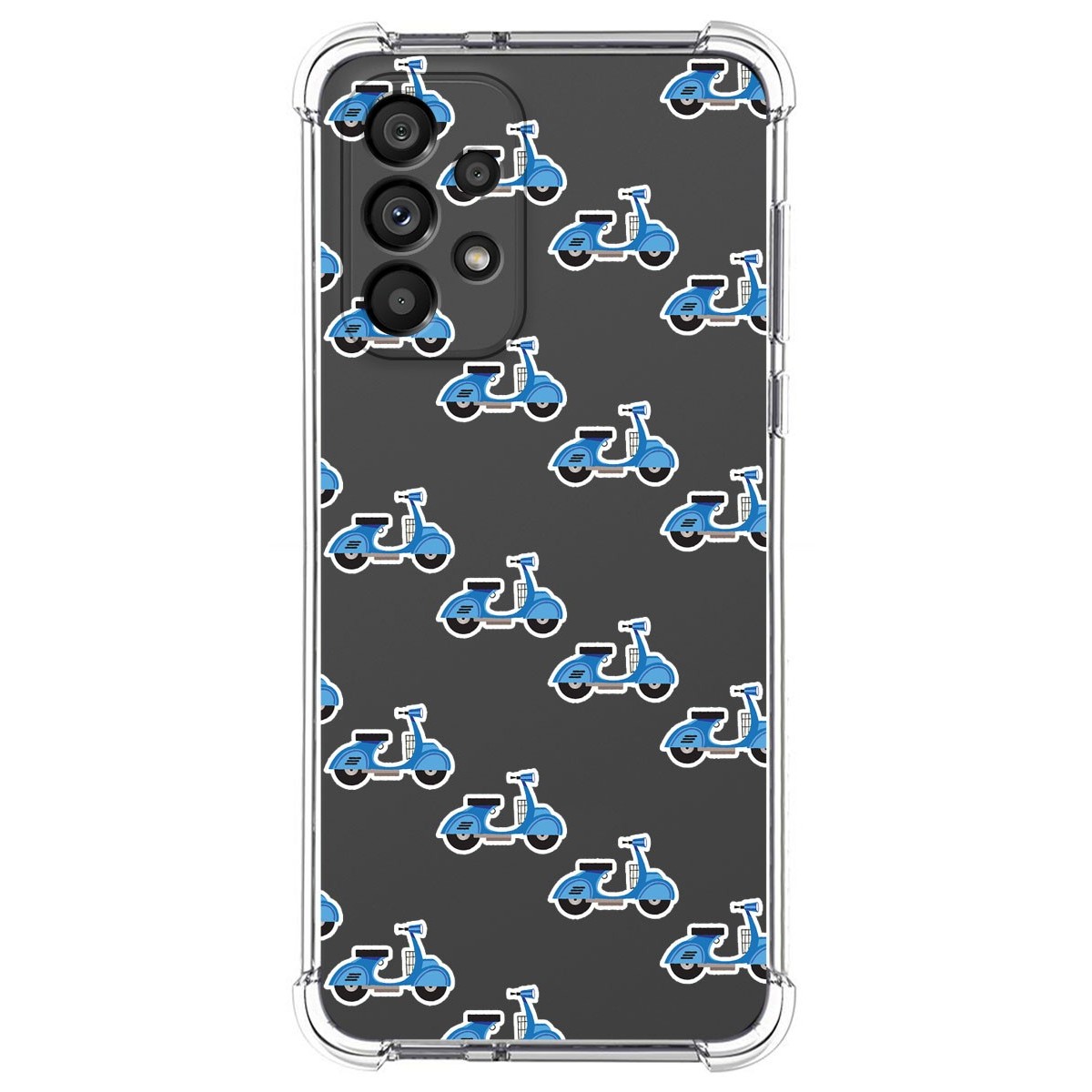 Funda Silicona Antigolpes para Samsung Galaxy A53 5G diseño Scooter Dibujos