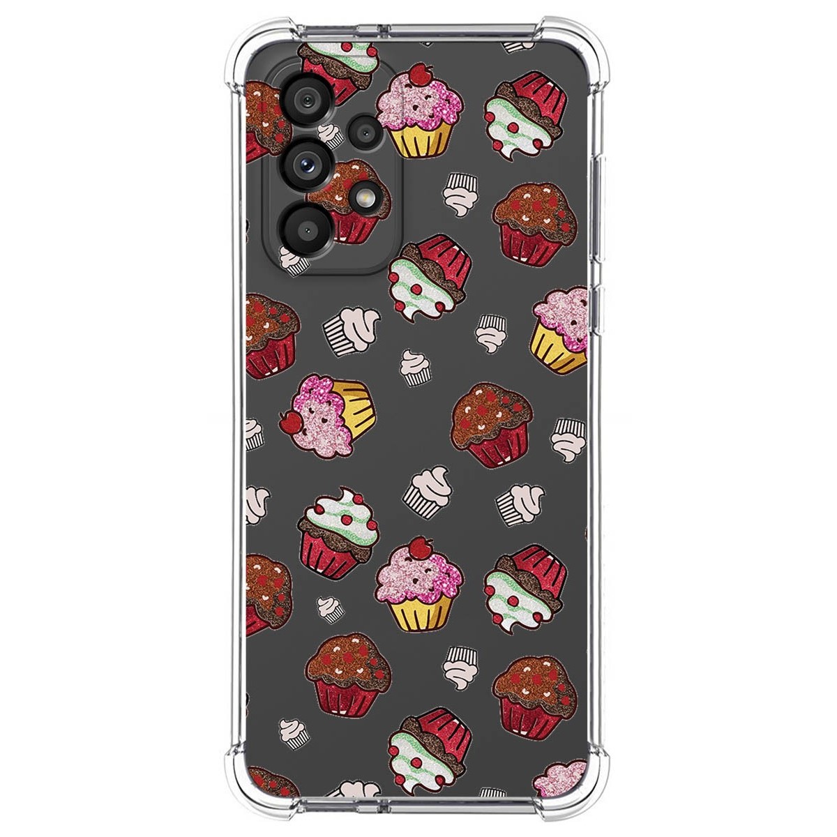 Funda Silicona Antigolpes para Samsung Galaxy A53 5G diseño Muffins Dibujos