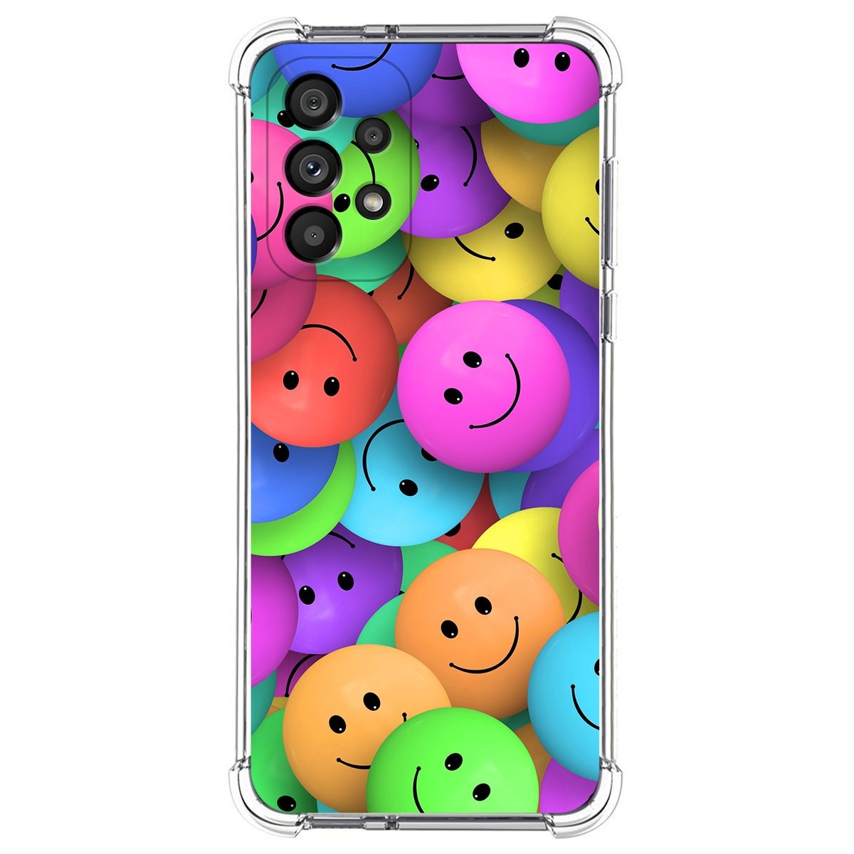 Funda Silicona Antigolpes para Samsung Galaxy A53 5G diseño Smile Dibujos