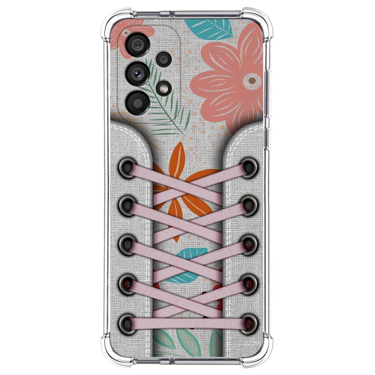 Funda Silicona Antigolpes para Samsung Galaxy A53 5G diseño Zapatillas 09 Dibujos
