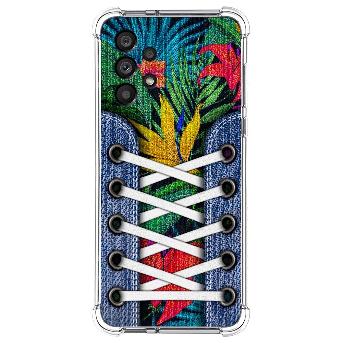 Funda Silicona Antigolpes para Samsung Galaxy A53 5G diseño Zapatillas 12 Dibujos