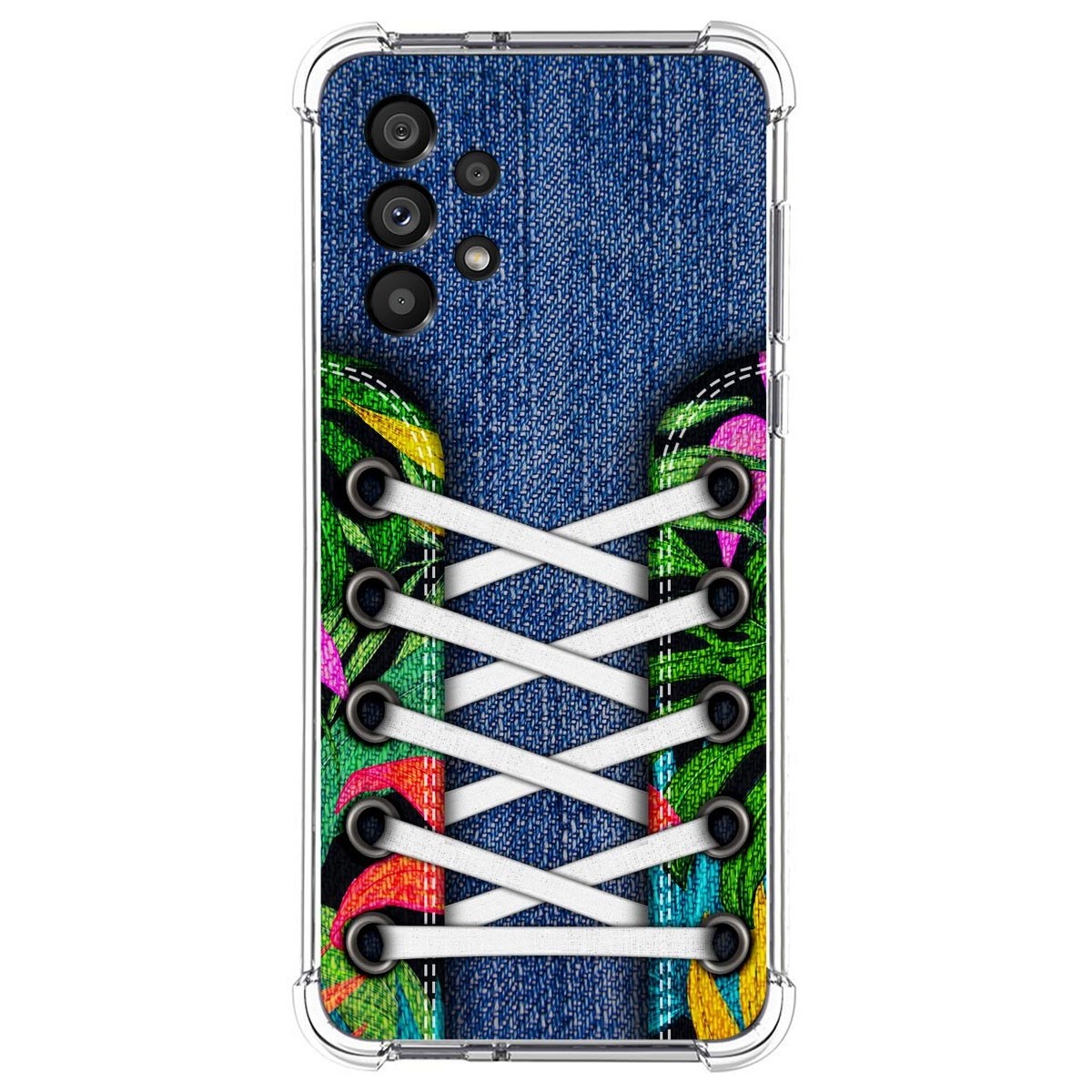 Funda Silicona Antigolpes para Samsung Galaxy A53 5G diseño Zapatillas 13 Dibujos