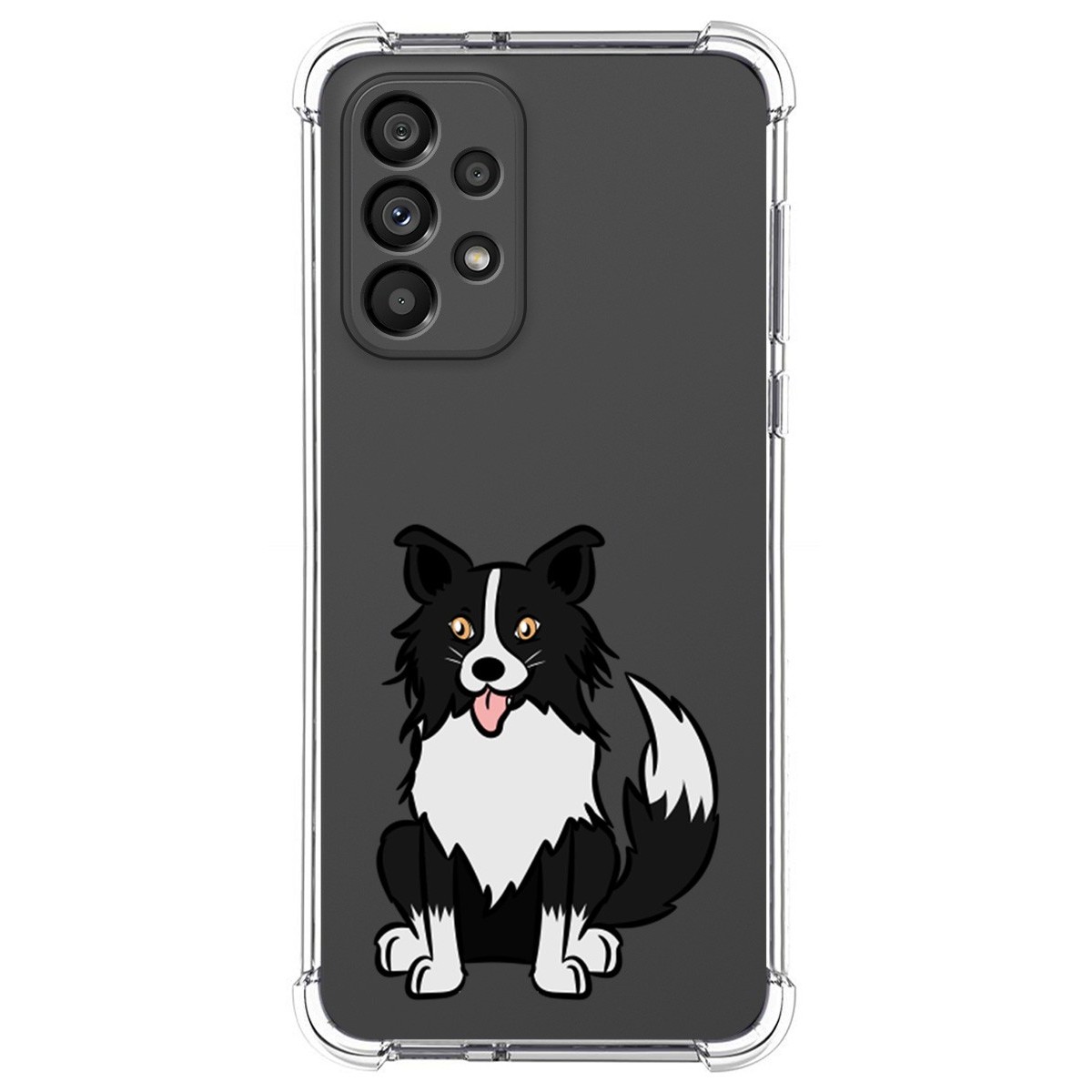 Funda Silicona Antigolpes para Samsung Galaxy A53 5G diseño Perros 01 Dibujos