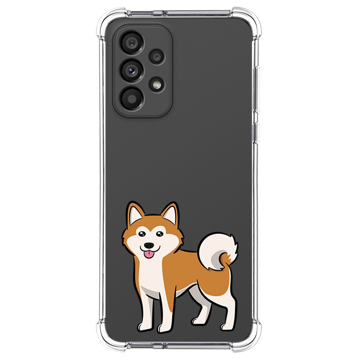 Funda Silicona Antigolpes para Samsung Galaxy A53 5G diseño Perros 02 Dibujos