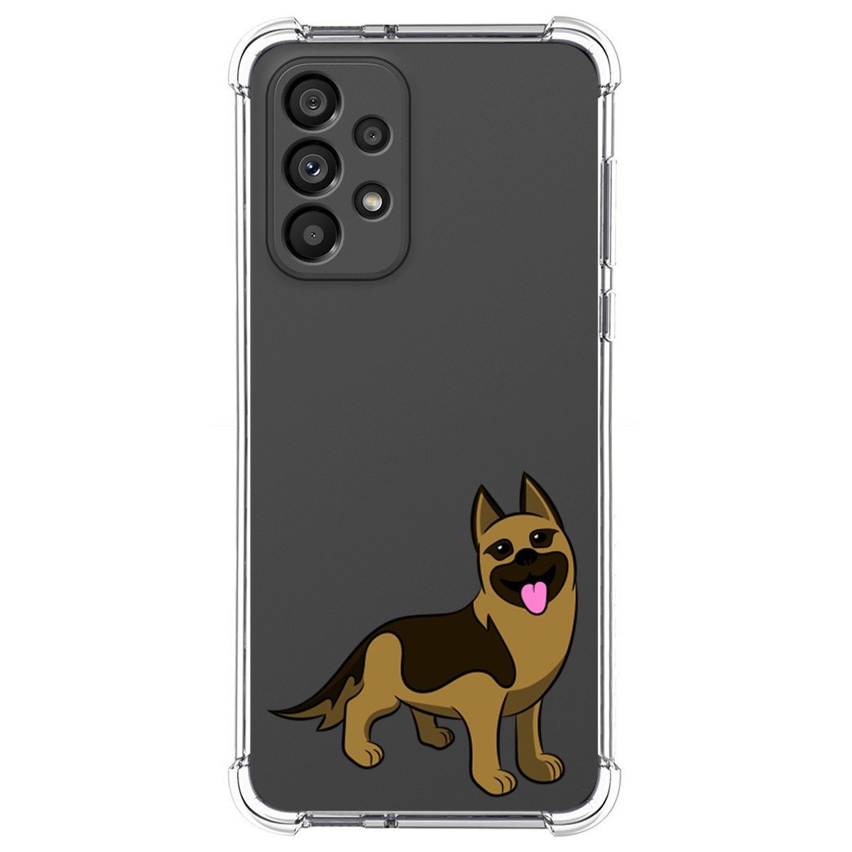 Funda Silicona Antigolpes para Samsung Galaxy A53 5G diseño Perros 03 Dibujos