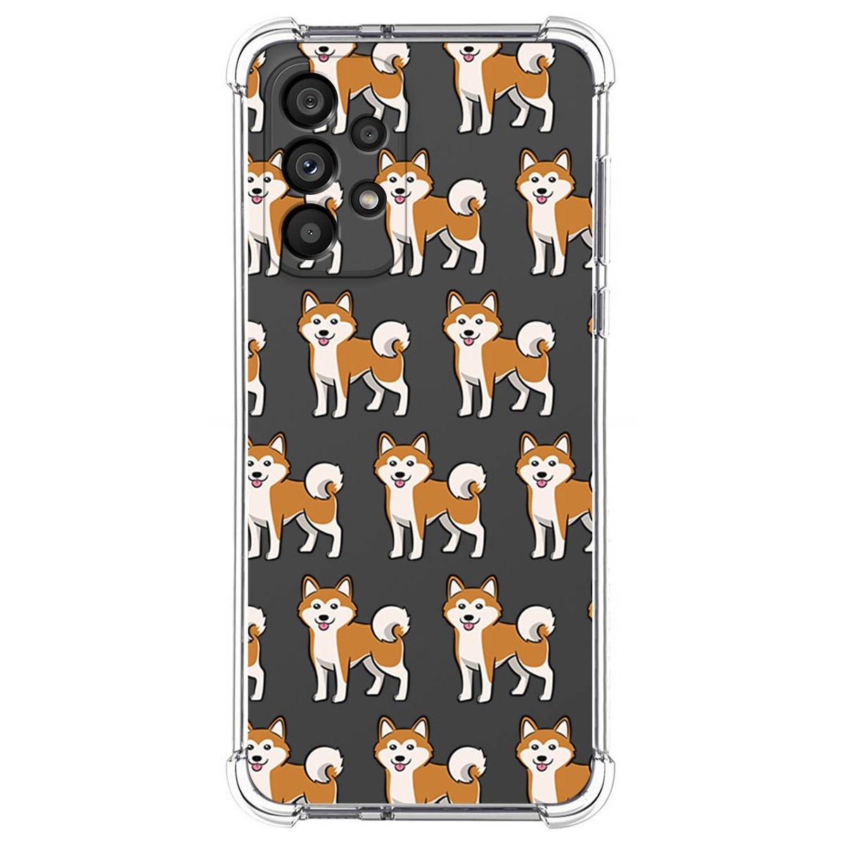 Funda Silicona Antigolpes para Samsung Galaxy A53 5G diseño Perros 08 Dibujos