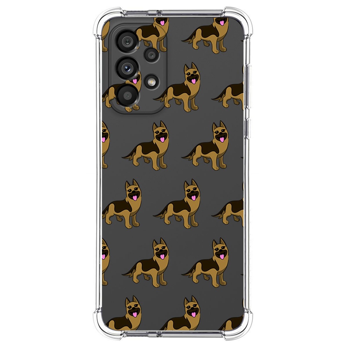 Funda Silicona Antigolpes para Samsung Galaxy A53 5G diseño Perros 09 Dibujos