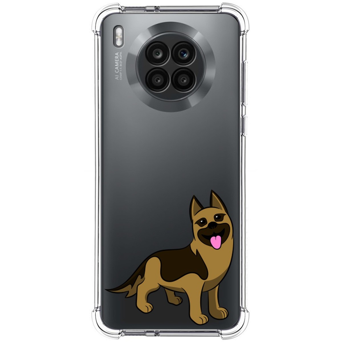 Funda Silicona Antigolpes para Huawei Honor 50 Lite 5G / Nova 8i diseño Perros 03 Dibujos