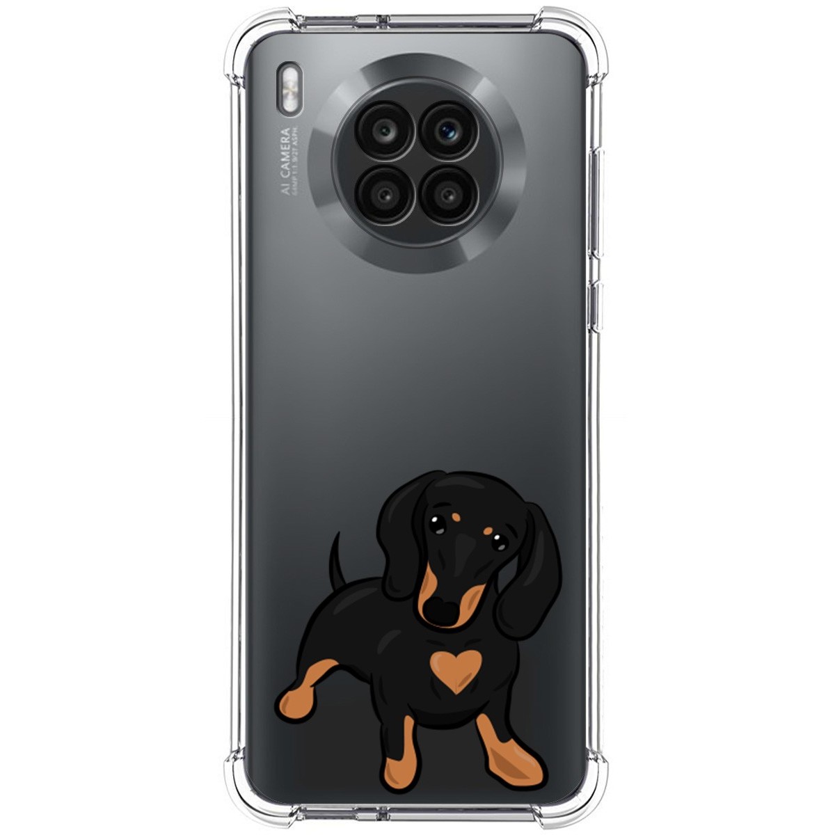 Funda Silicona Antigolpes para Huawei Honor 50 Lite 5G / Nova 8i diseño Perros 04 Dibujos