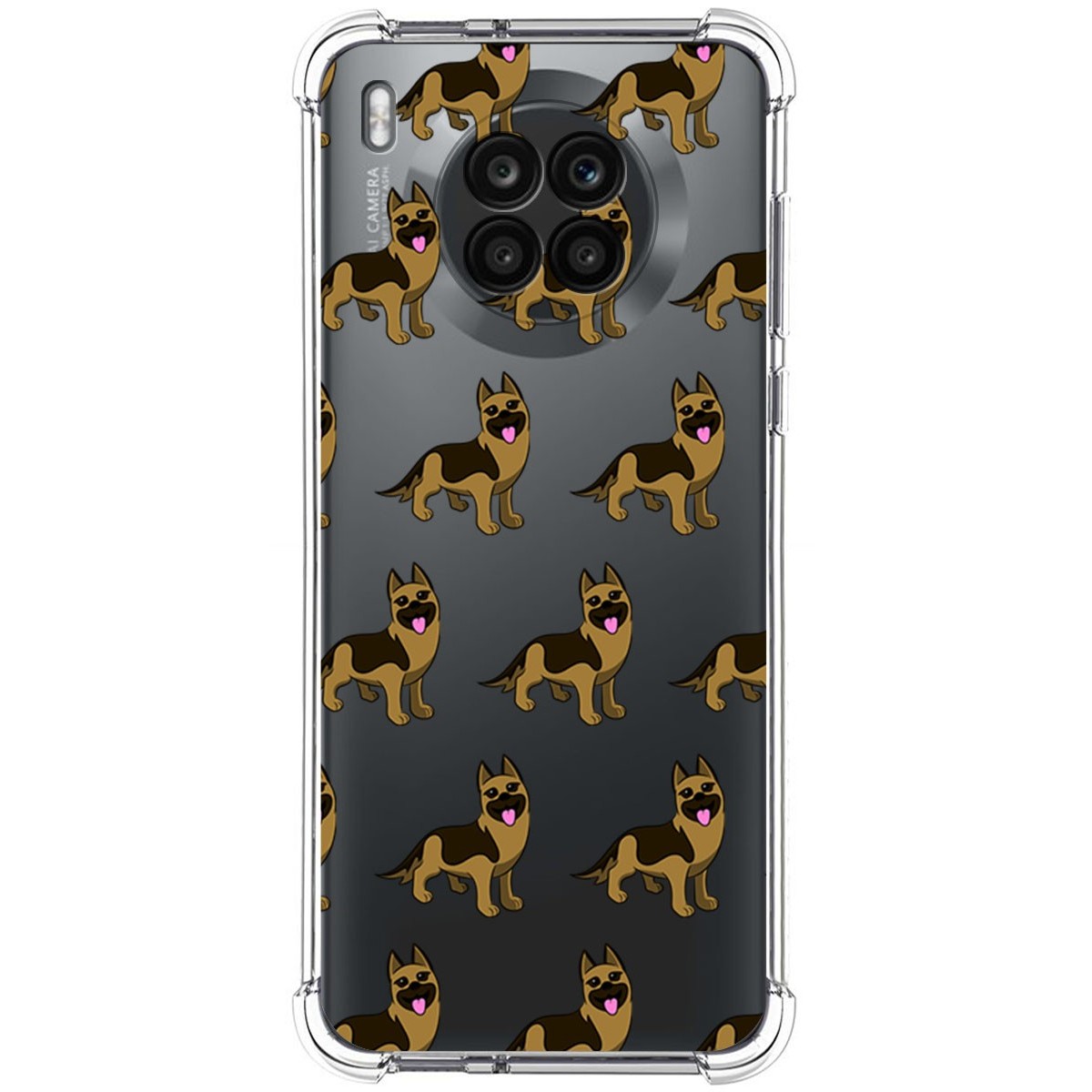 Funda Silicona Antigolpes para Huawei Honor 50 Lite 5G / Nova 8i diseño Perros 09 Dibujos