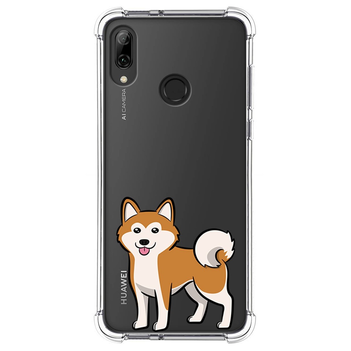 Funda Silicona Antigolpes para Huawei P Smart 2019 / Honor 10 Lite diseño Perros 02 Dibujos