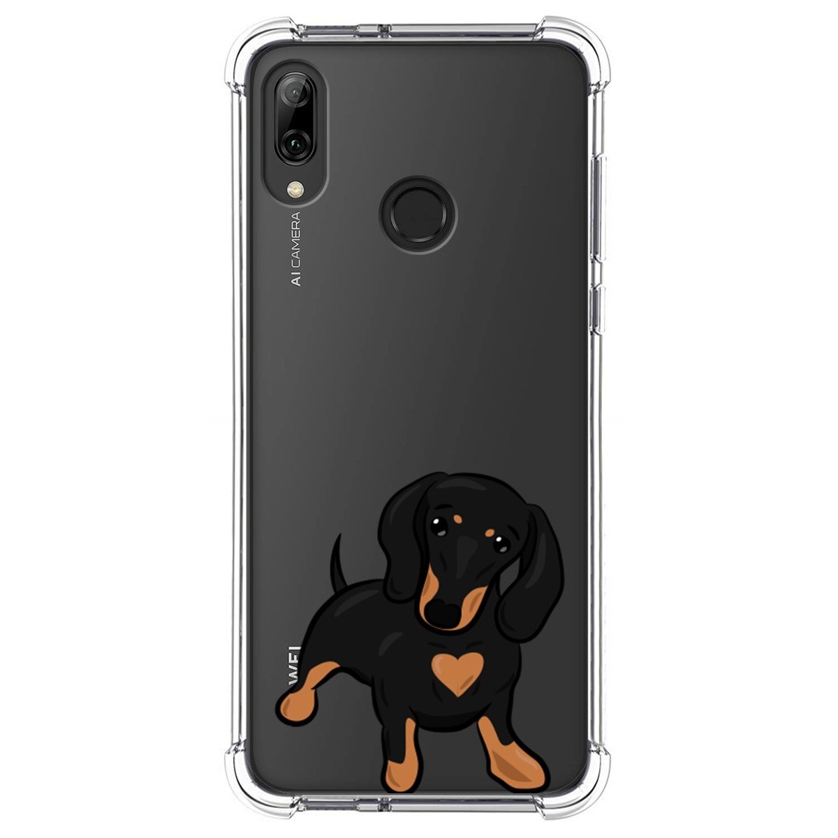 Funda Silicona Antigolpes para Huawei P Smart 2019 / Honor 10 Lite diseño Perros 04 Dibujos