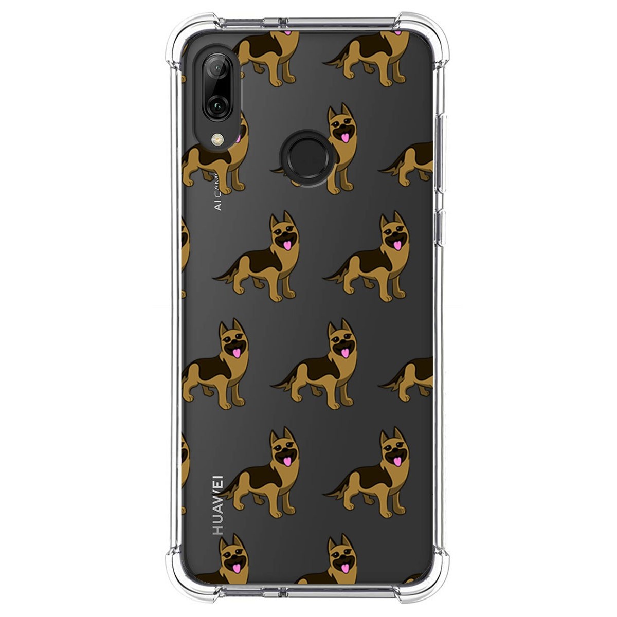 Funda Silicona Antigolpes para Huawei P Smart 2019 / Honor 10 Lite diseño Perros 09 Dibujos