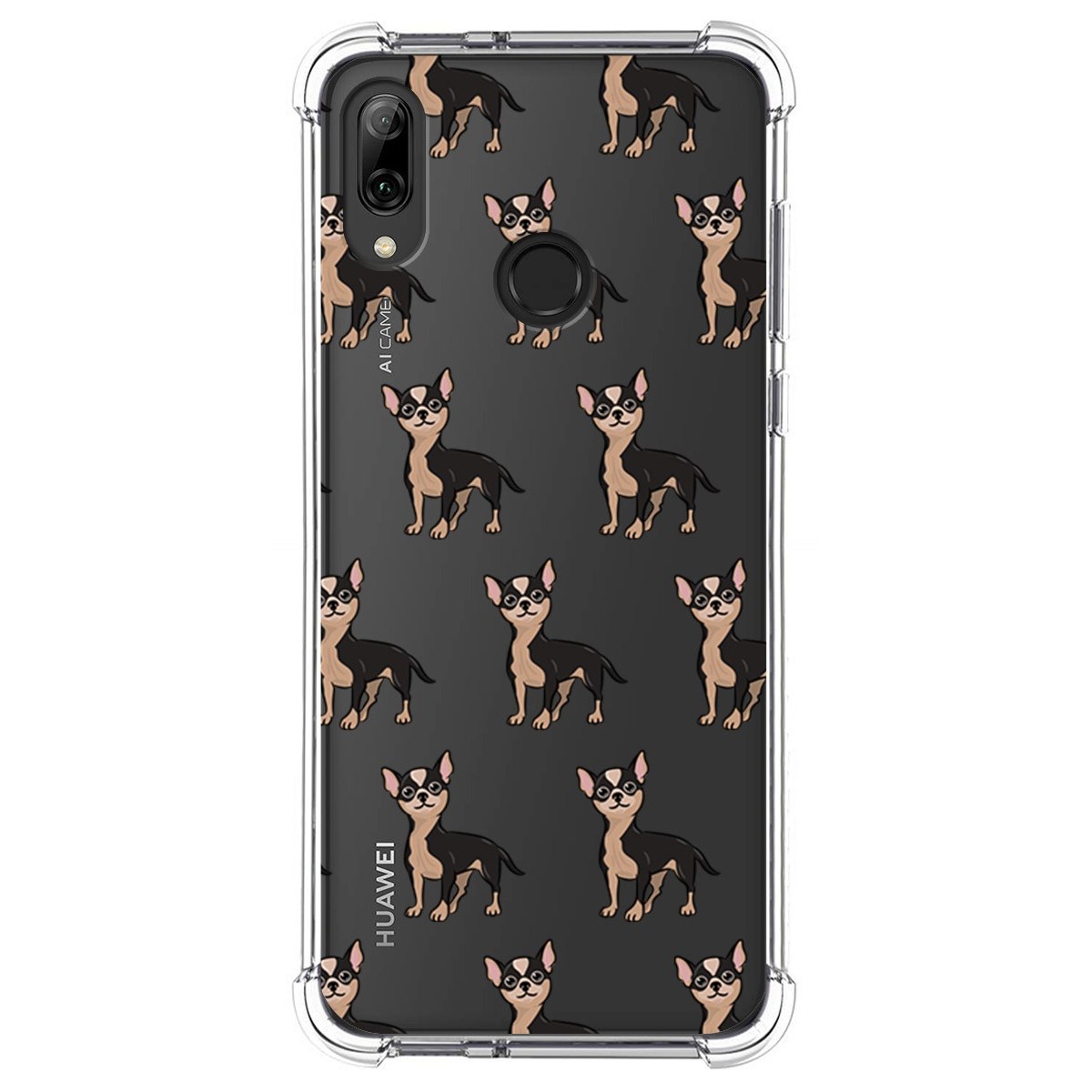 Funda Silicona Antigolpes para Huawei P Smart 2019 / Honor 10 Lite diseño Perros 11 Dibujos