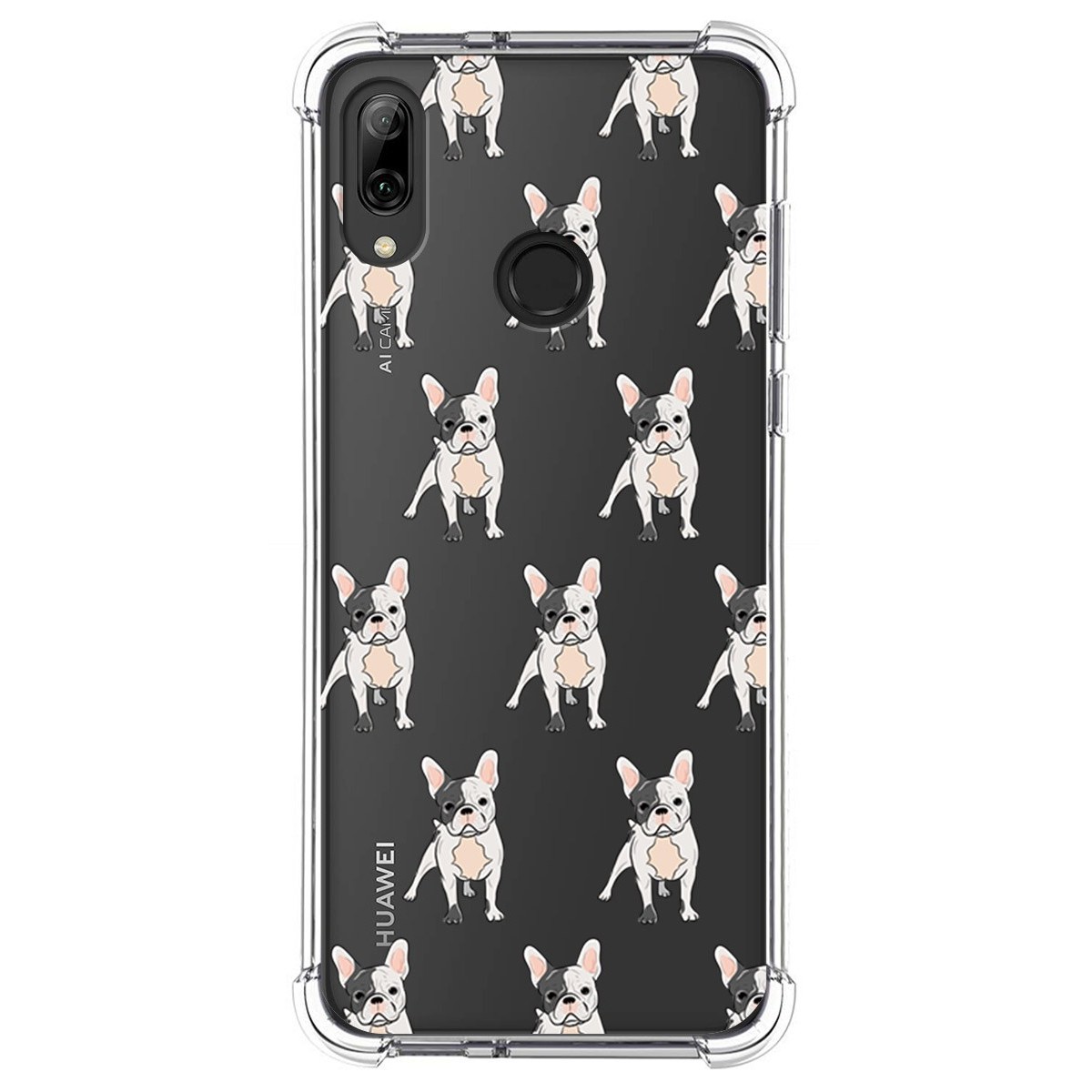 Funda Silicona Antigolpes para Huawei P Smart 2019 / Honor 10 Lite diseño Perros 12 Dibujos