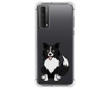 Funda Silicona Antigolpes para Huawei P Smart 2021 diseño Perros 01 Dibujos