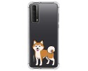 Funda Silicona Antigolpes para Huawei P Smart 2021 diseño Perros 02 Dibujos