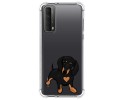 Funda Silicona Antigolpes para Huawei P Smart 2021 diseño Perros 04 Dibujos