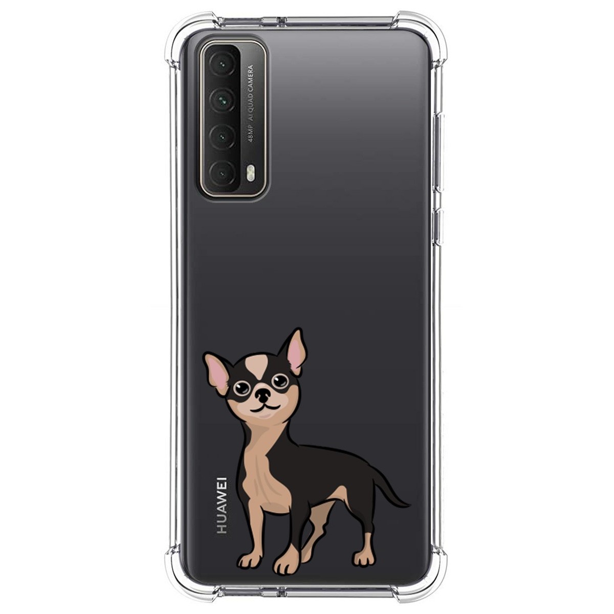 Funda Silicona Antigolpes para Huawei P Smart 2021 diseño Perros 05 Dibujos