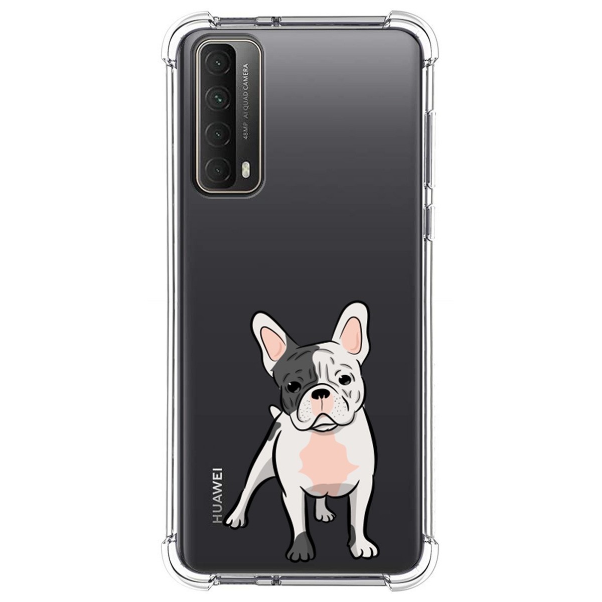 Funda Silicona Antigolpes para Huawei P Smart 2021 diseño Perros 06 Dibujos