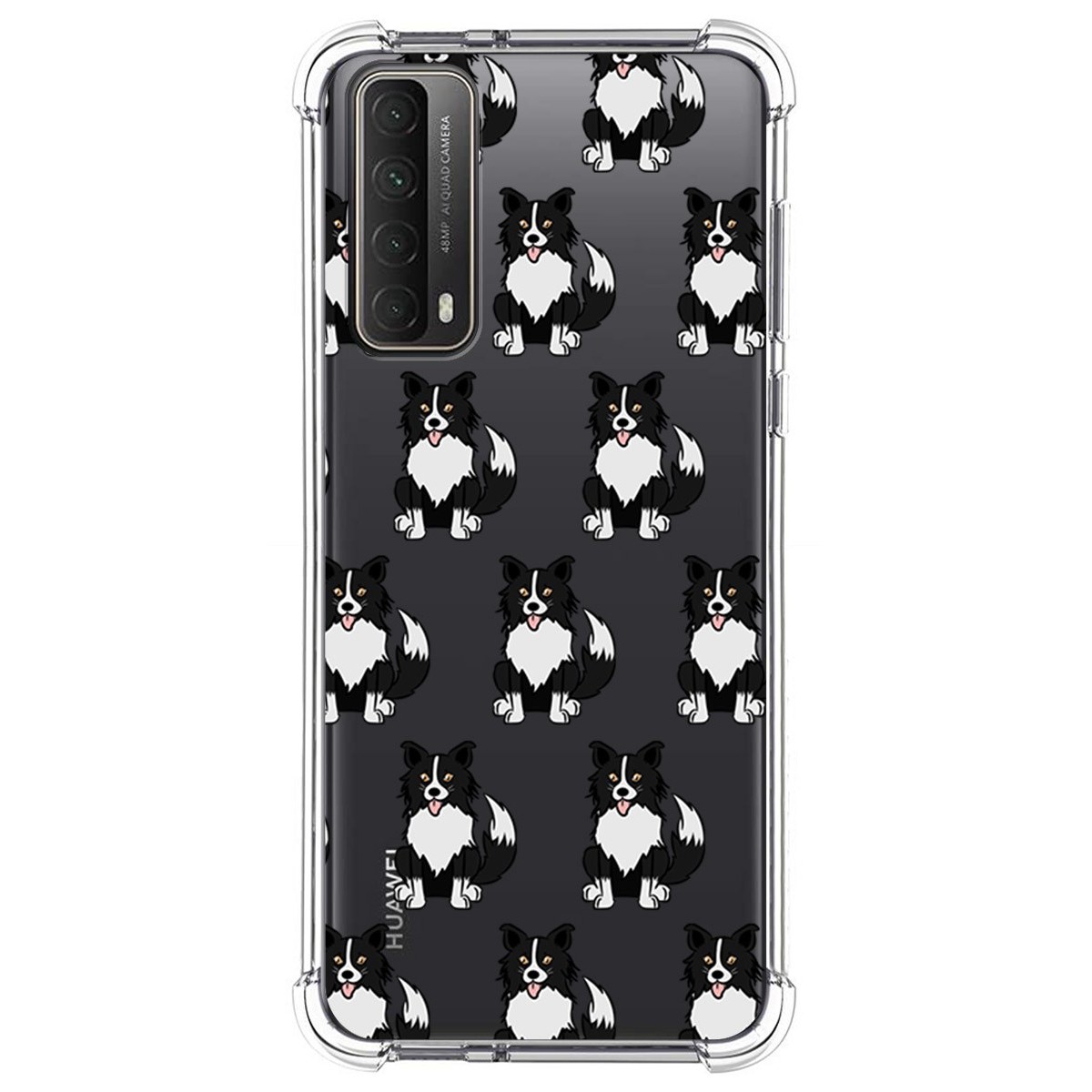 Funda Silicona Antigolpes para Huawei P Smart 2021 diseño Perros 07 Dibujos
