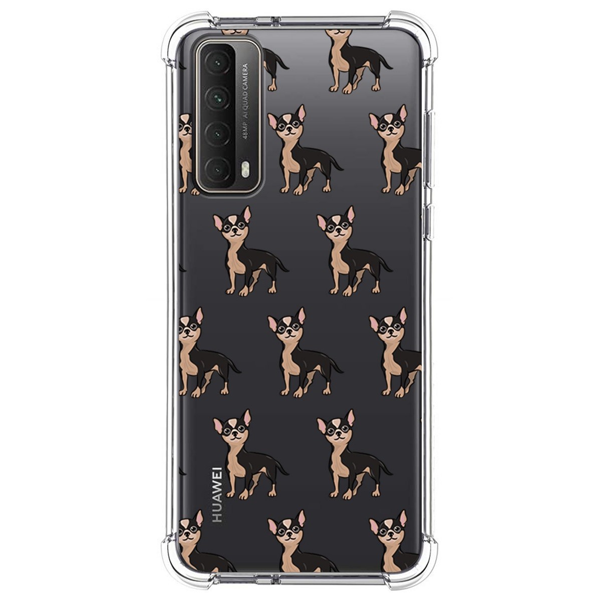 Funda Silicona Antigolpes para Huawei P Smart 2021 diseño Perros 11 Dibujos