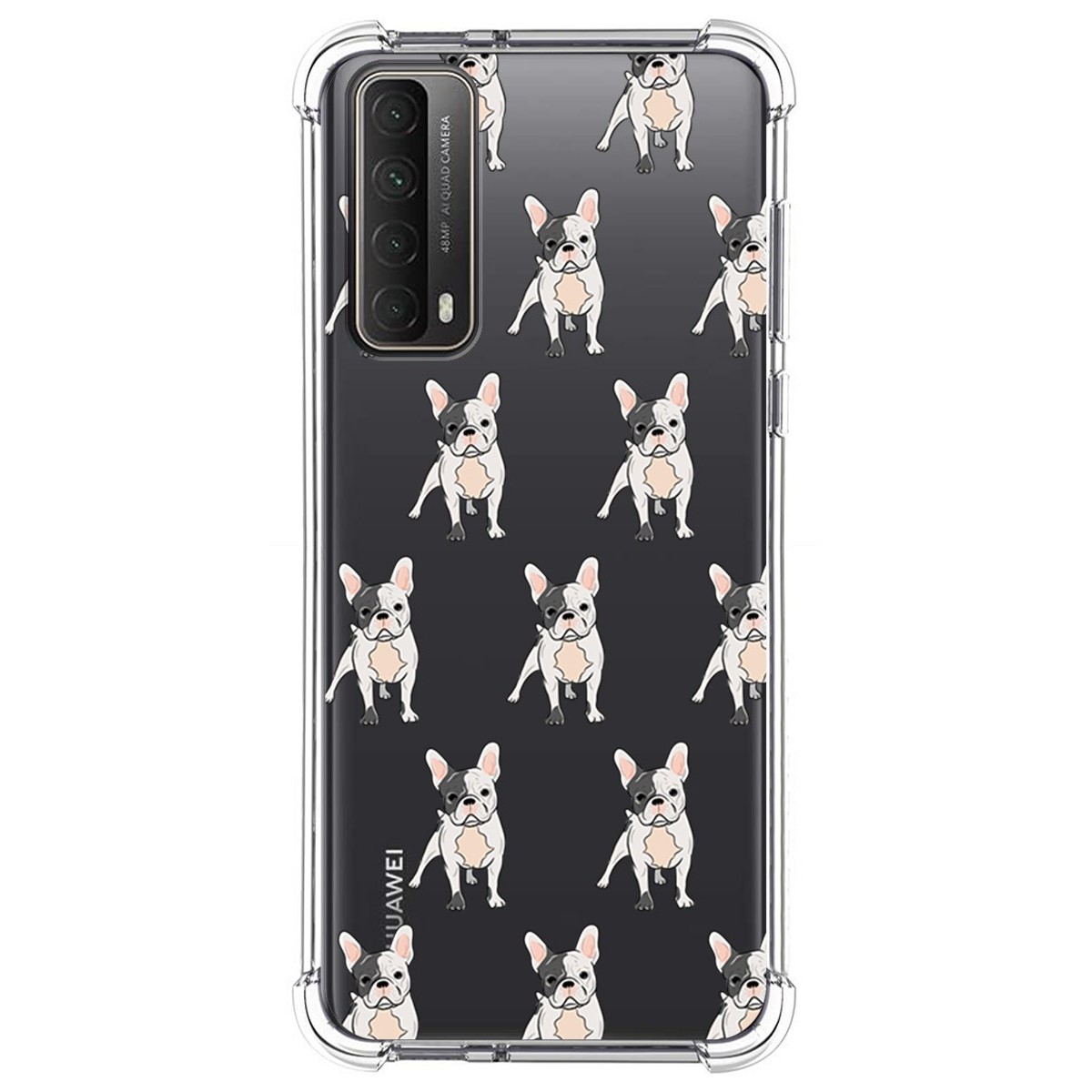 Funda Silicona Antigolpes para Huawei P Smart 2021 diseño Perros 12 Dibujos