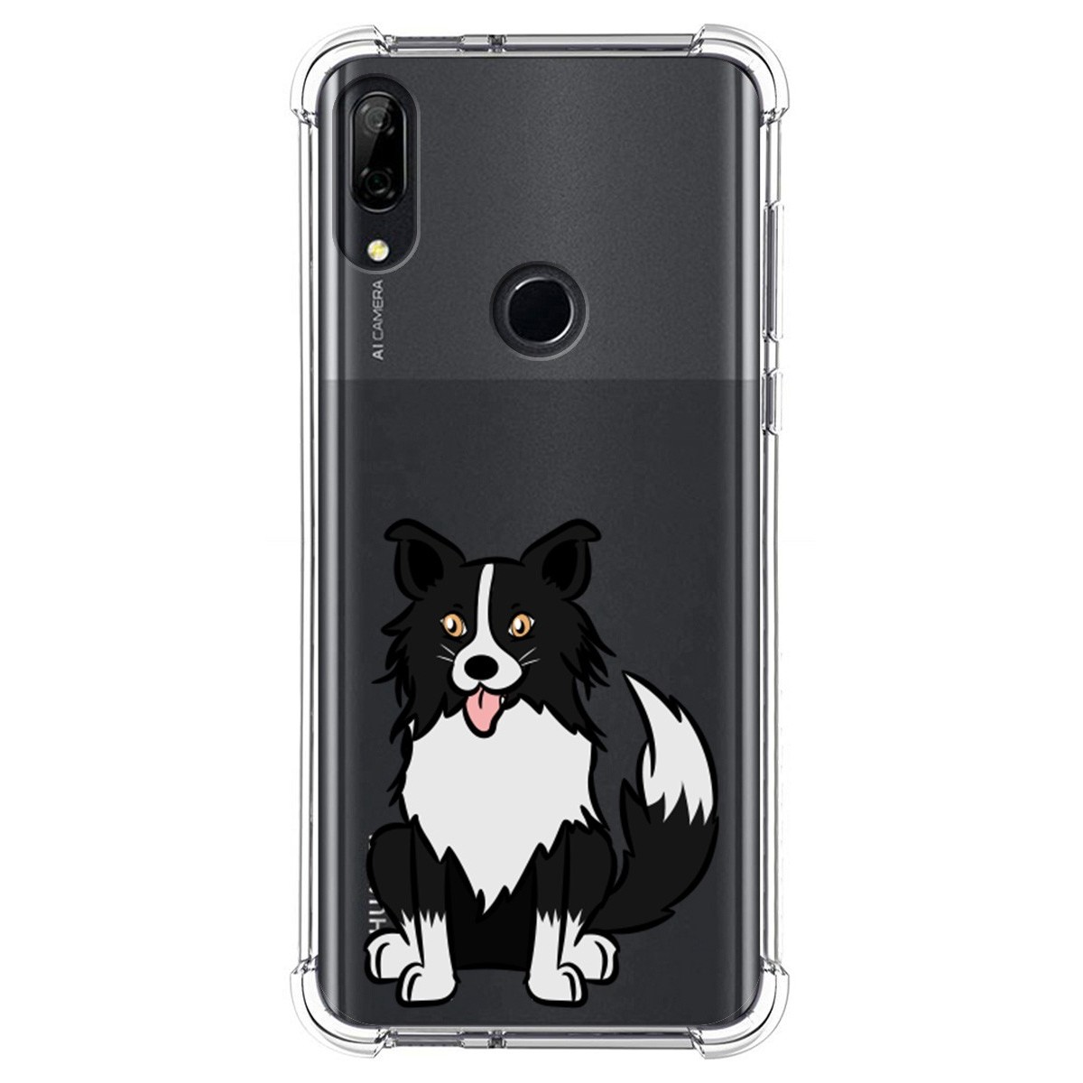 Funda Silicona Antigolpes para Huawei P Smart Z diseño Perros 01 Dibujos