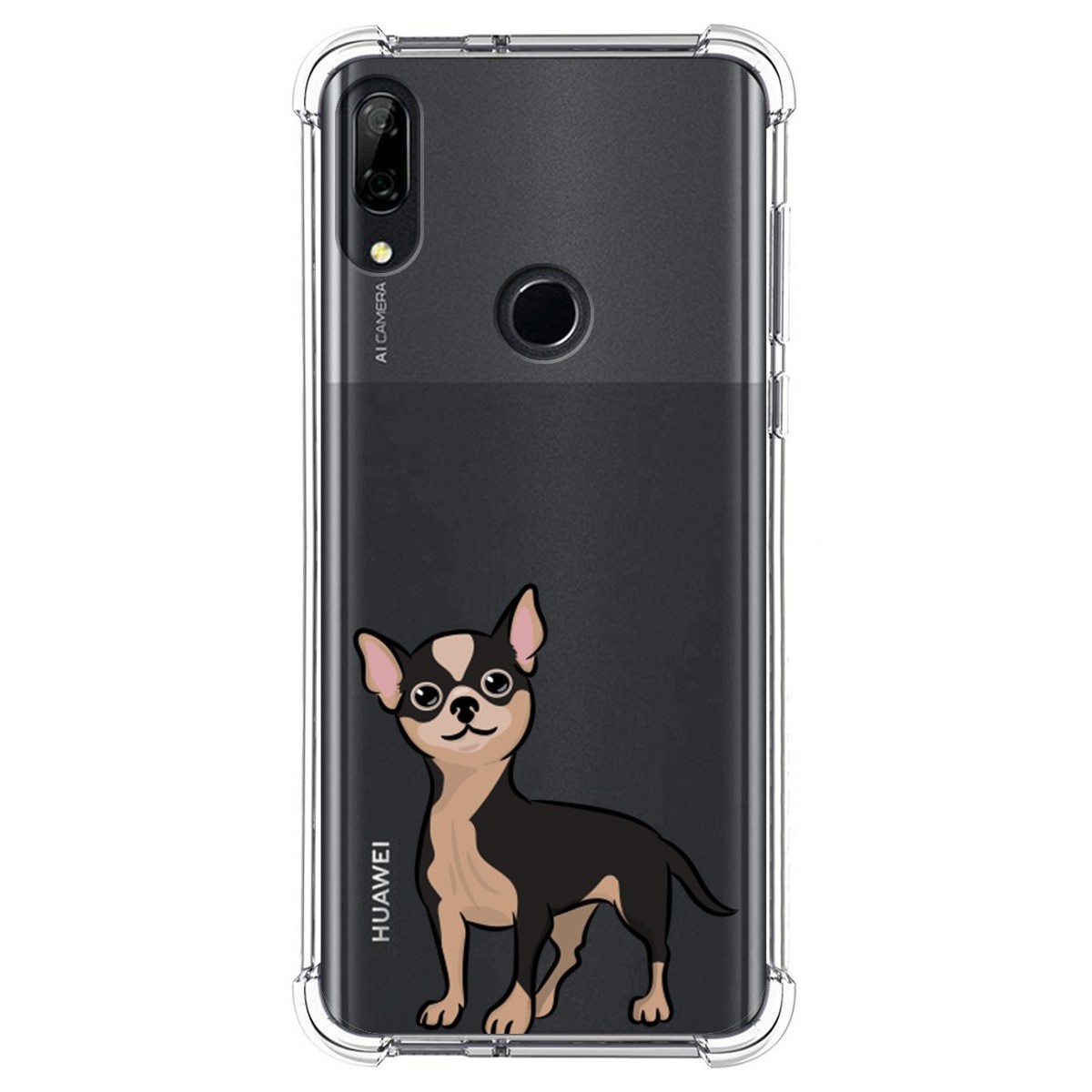 Funda Silicona Antigolpes para Huawei P Smart Z diseño Perros 05 Dibujos