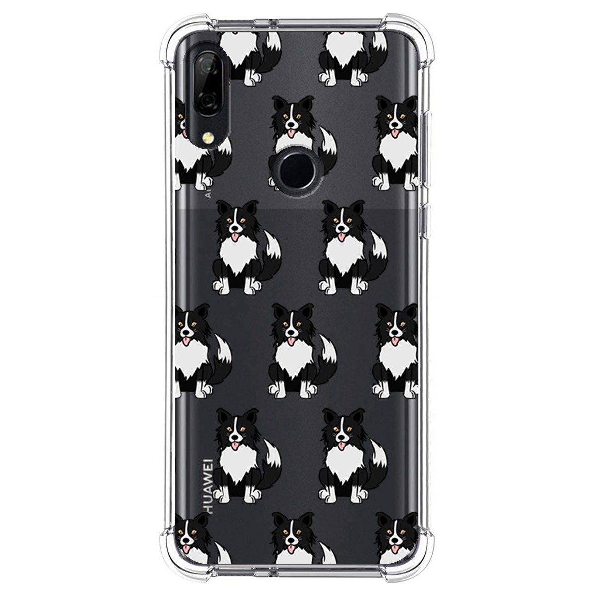 Funda Silicona Antigolpes para Huawei P Smart Z diseño Perros 07 Dibujos